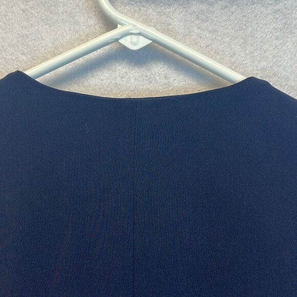 TALBOTS Women’s Blazer Size 4 Navy Blue Double-Breasted Career Jacket Lined Work - Picture 12 of 12